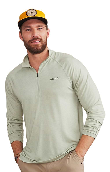 Men's Orvis Dricast Quarter Zip