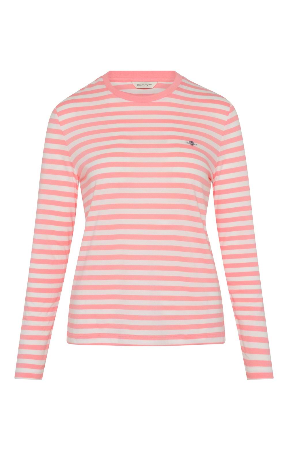 Ladies Gant Striped Long Sleeved T-Shirt