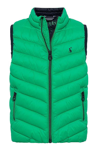 Boys Joules Crofton Showerproof Quilted Gilet