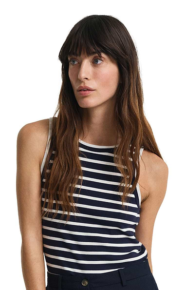 Ladies Gant Stripe Tank Top