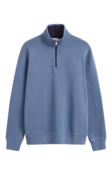 Men's Gant Sacker Rib Half Zip Sweater