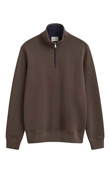 Men's Gant Sacker Rib Half Zip Sweater