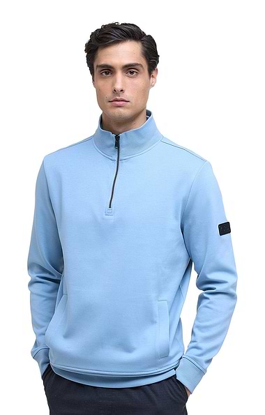 Men's Barbour International Funnel Neck Sweatshirt