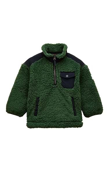 Boy's Joules Billy Quarter Zip Fleece