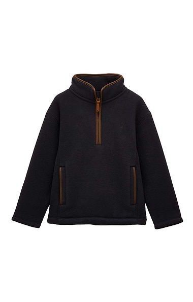 Boy's Joules Heritage Quarter Zip Fleece