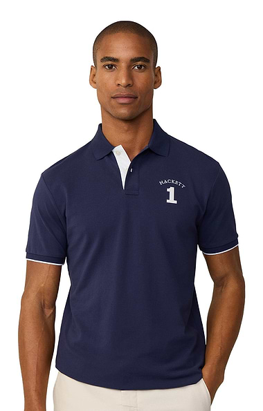 Men's Hackett Heritage Number Polo T-Shirt
