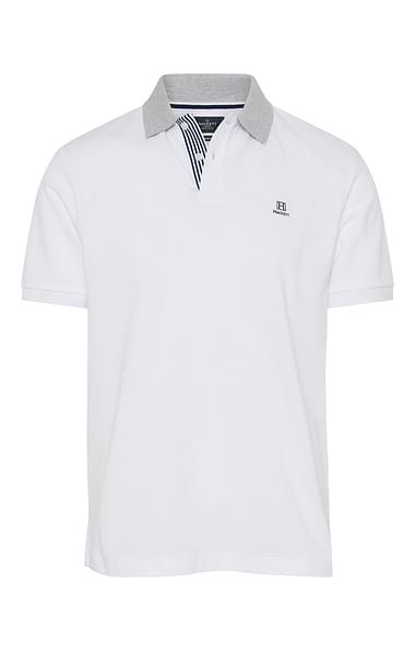 Men's Hackett London Heritage H Stripe Trim Polo Shirt