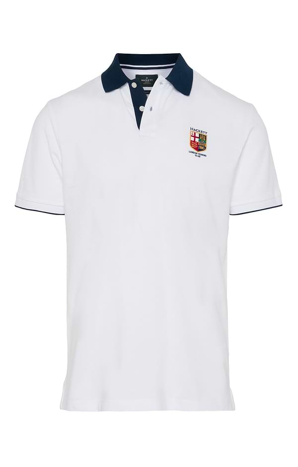 Men's Hackett London Heritage LRC Union Jack Polo Shirt