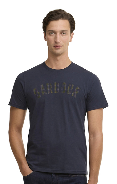 Men's Barbour Berwick Tartan T-shirt