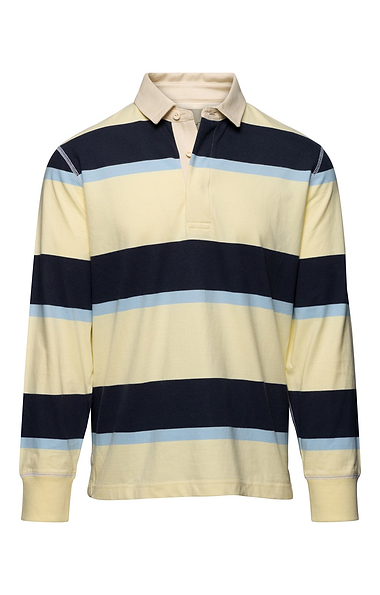 Men's Gant Blocked Stripe Rugby Top
