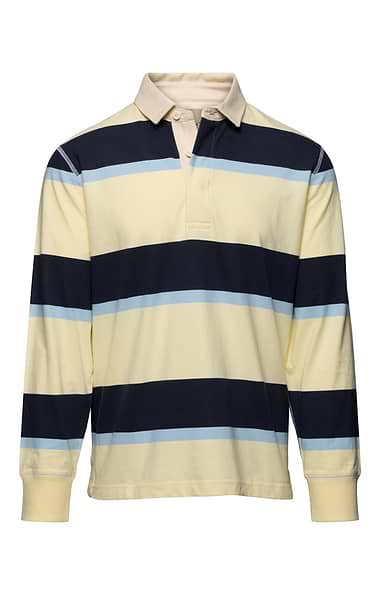 Men's Gant Blocked Stripe Rugby Top