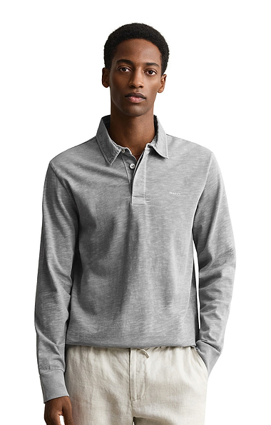 Men's Gant Washed Slub Heavy Rugger Shirt