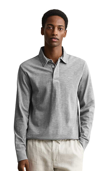 Men's Gant Washed Slub Heavy Rugger Shirt