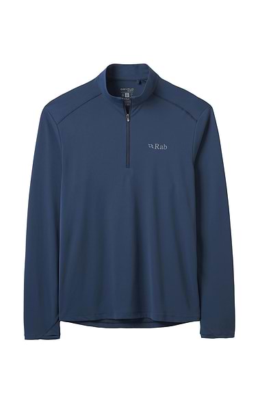 Men's Rab Force Long Sleeve Zip Tee