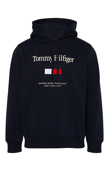 Men's Tommy Hilfiger Embroidered Flag Hoodie