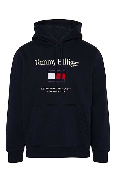 Men's Tommy Hilfiger Embroidered Flag Hoodie