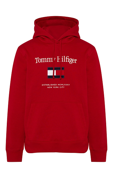 Men's Tommy Hilfiger Embroidered Flag Hoodie