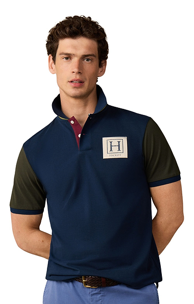 Men’s Hackett London Heritage Multi Colour Polo