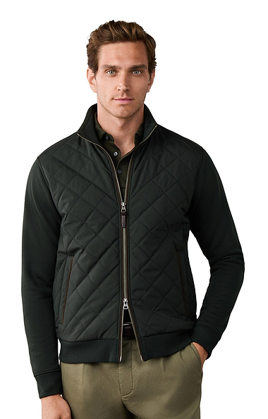 Men’s Hackett London Hybrid Zip Sweater