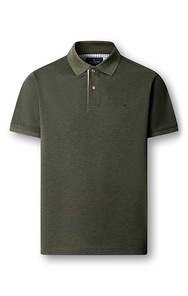Men’s Hackett London Pique Trim Polo Shirt