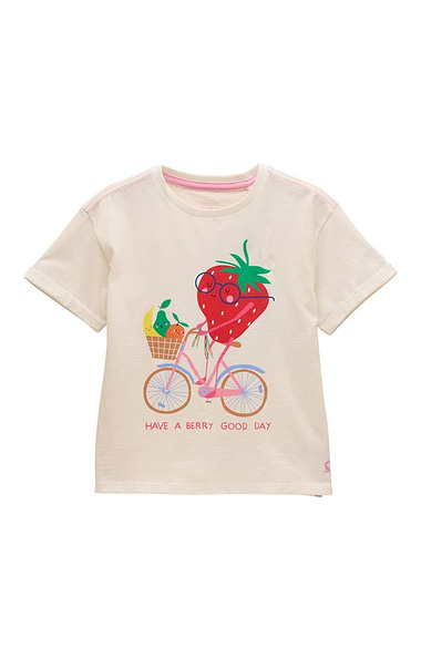 Girls Joules Fundays T-Shirt