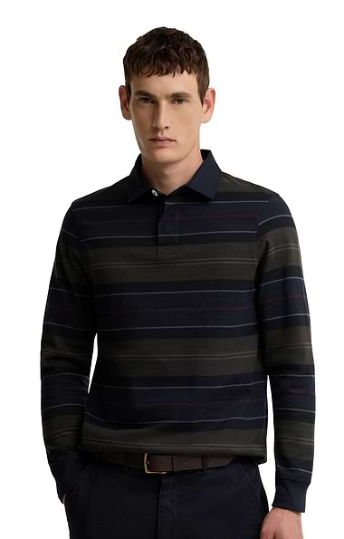 Men's Barbour Frith Tartan Rugby Shirt