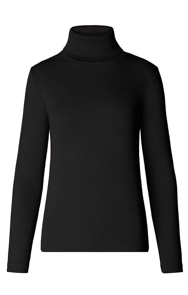 Ladies Cotton Roll Neck Jumper