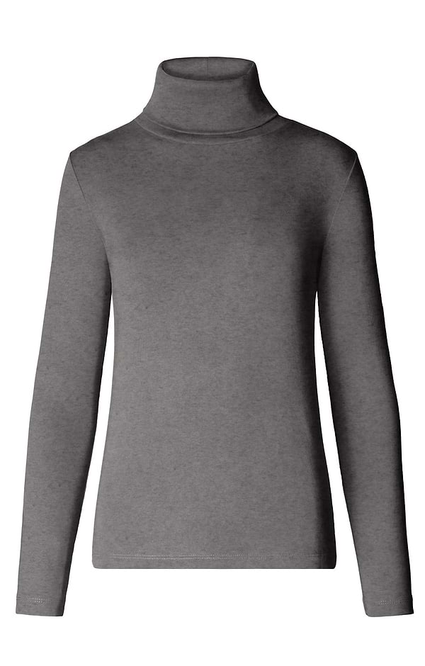 Ladies Cotton Roll Neck Jumper