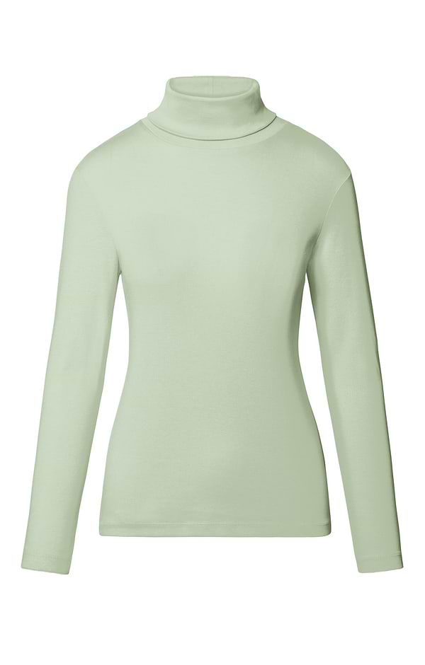 Ladies Cotton Roll Neck Jumper