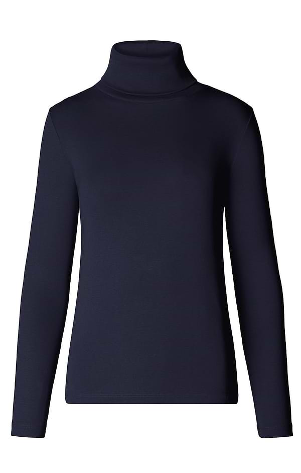 Ladies Cotton Roll Neck Jumper