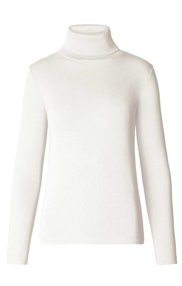 Ladies Cotton Roll Neck Jumper
