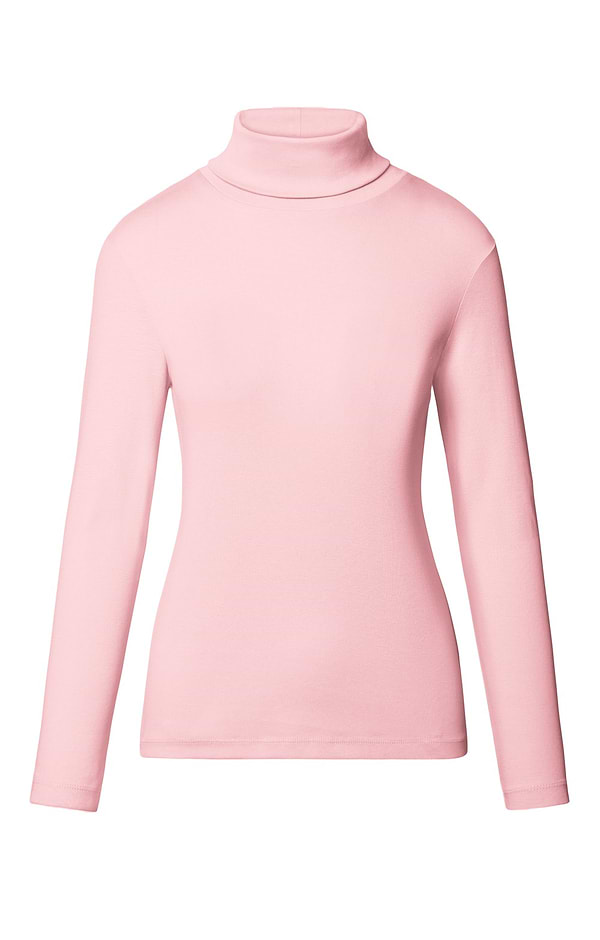 Ladies Cotton Roll Neck Jumper