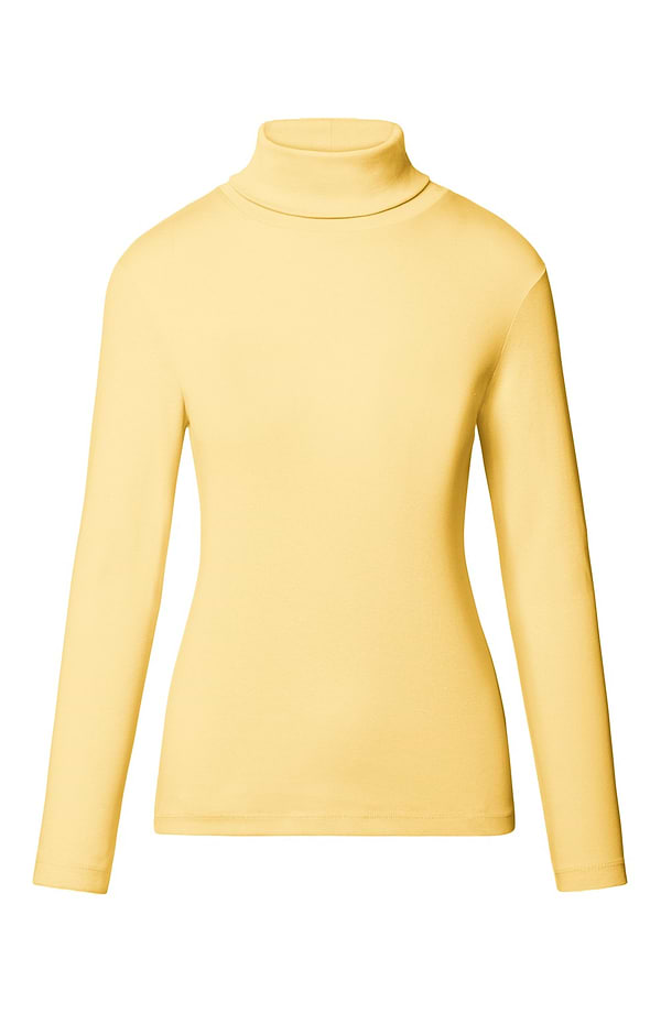 Ladies Cotton Roll Neck Jumper