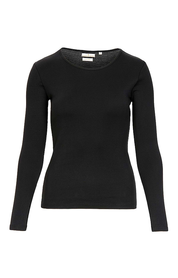 Ladies Cotton Crew Neck