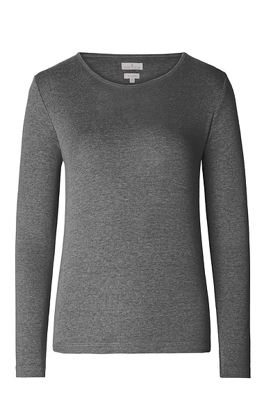 Ladies Cotton Crew Neck