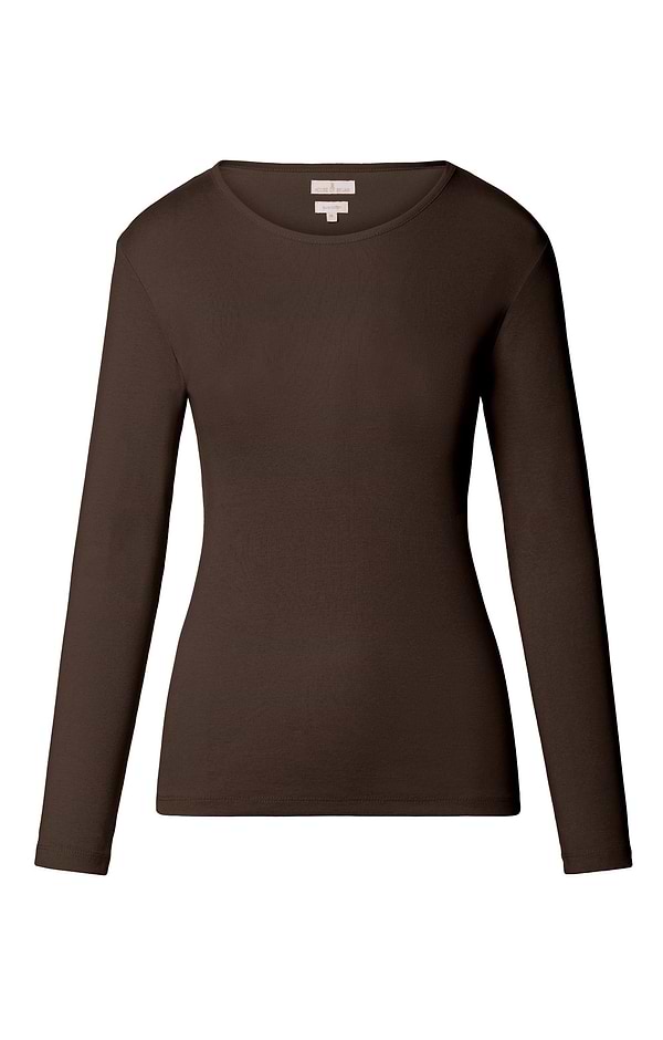 Ladies Cotton Crew Neck