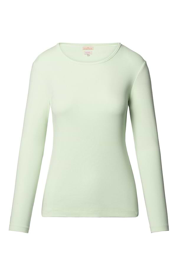 Ladies Cotton Crew Neck