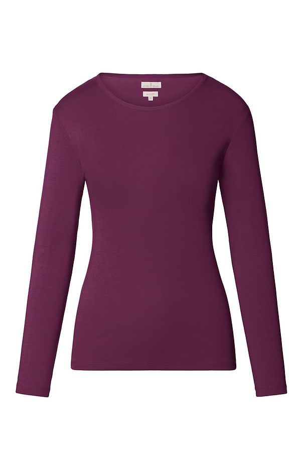 Ladies Cotton Crew Neck