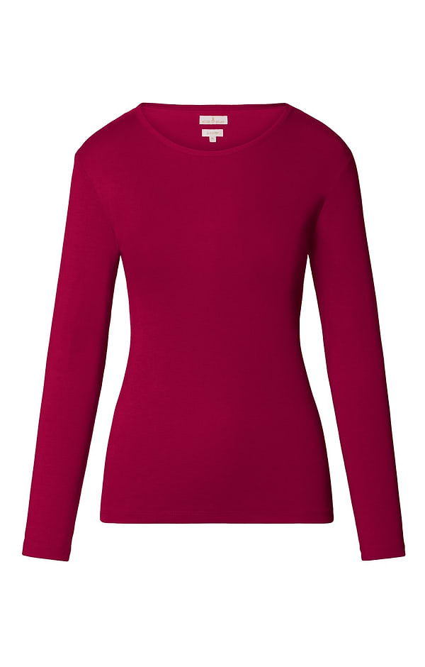 Ladies Cotton Crew Neck