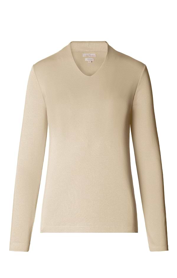 Ladies Cotton V-Neck Top