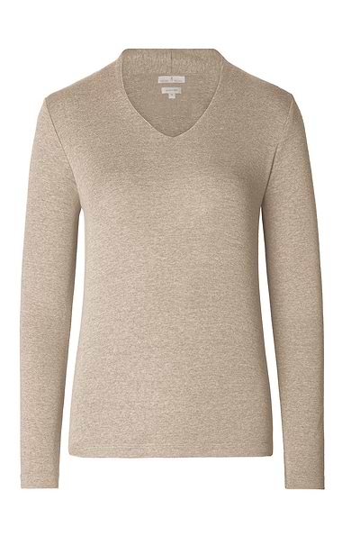 Ladies Cotton V-Neck Top