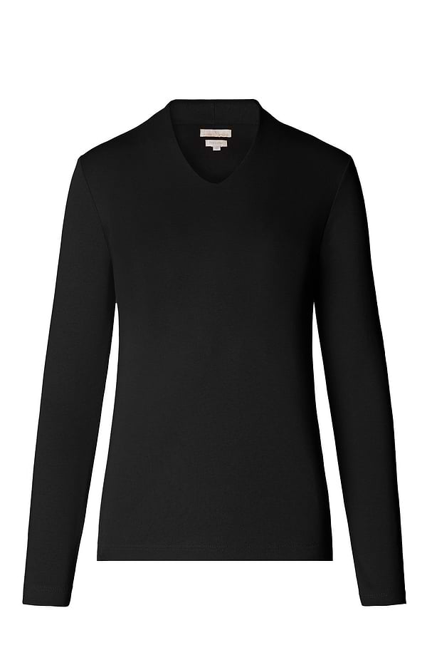 Ladies Cotton V-Neck Top