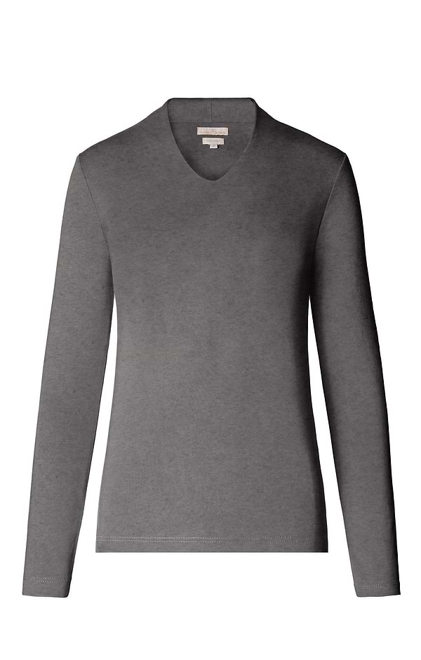 Ladies Cotton V-Neck Top
