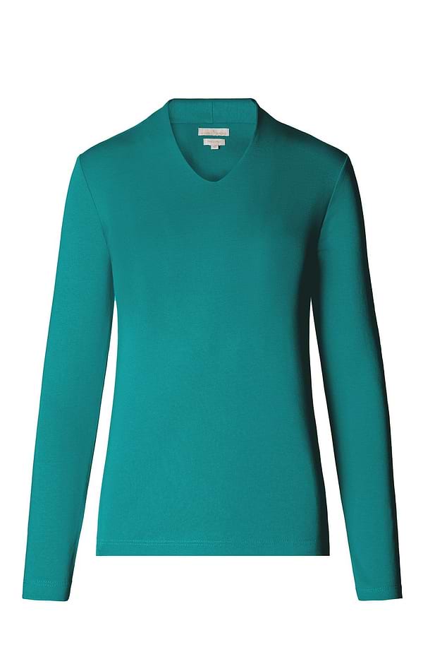 Ladies Cotton V-Neck Top