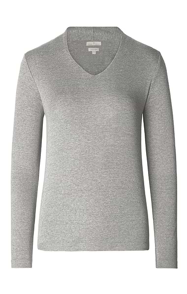 Ladies Cotton V-Neck Top