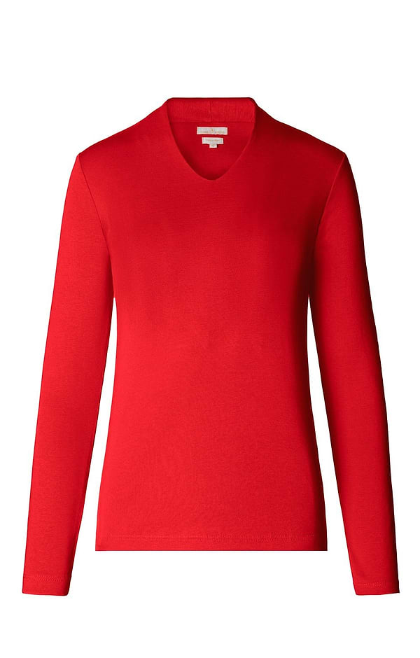 Ladies Cotton V-Neck Top