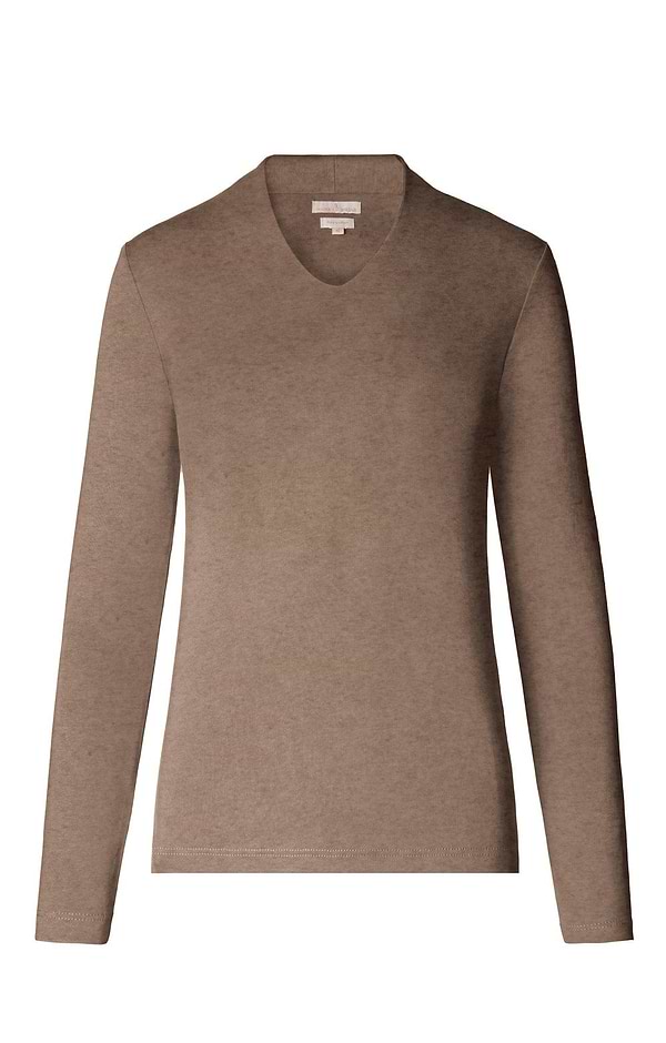 Ladies Cotton V-Neck Top