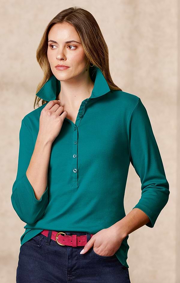 Ladies Cotton Polo Shirt