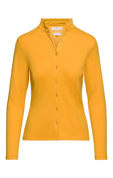 Ladies Cotton Frill Collar Top