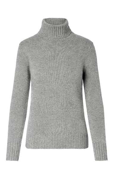 Ladies Chunky Roll Neck